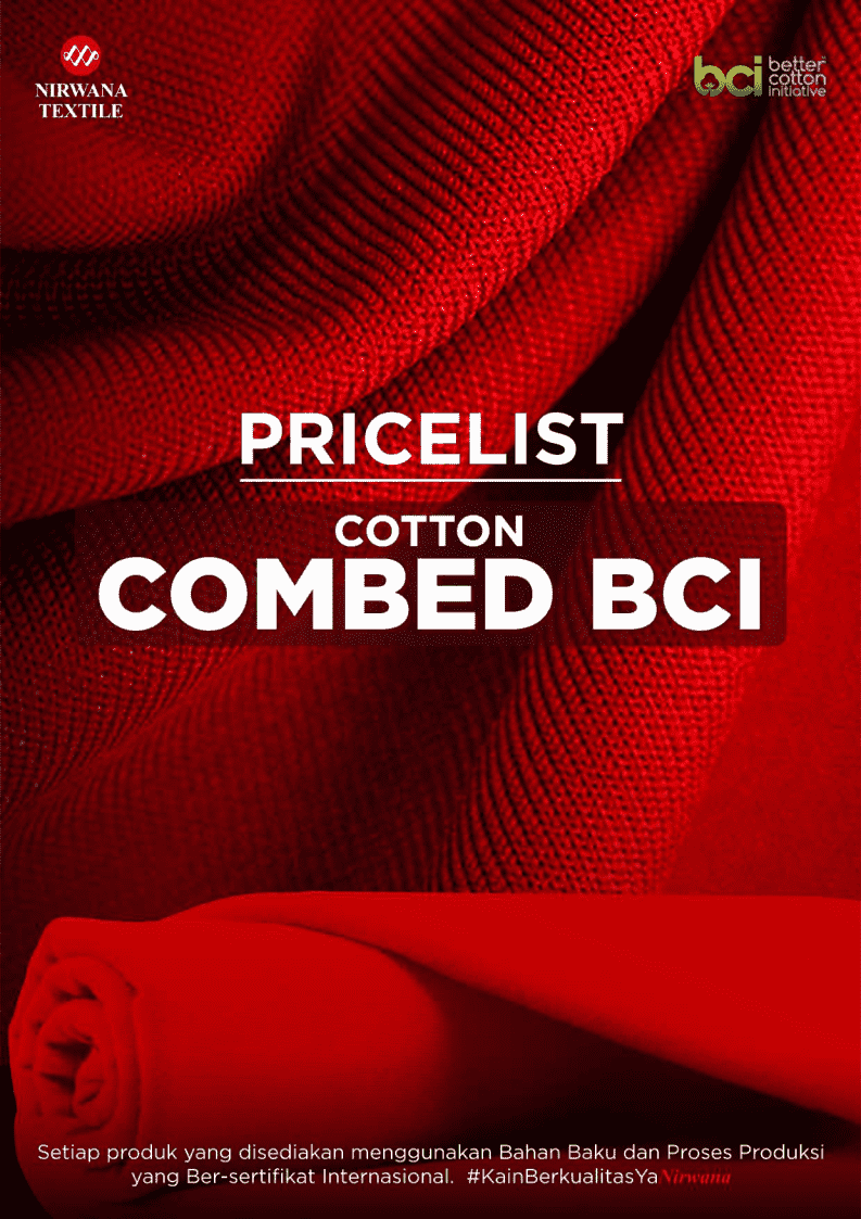 Pricelist COTTON COMBED BCI
